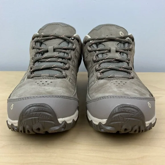 Oboz Women’s Size 8.0 Ousel Low Leather Athletic Hiking Shoes Taupe Light Gray - Picture 5 of 11